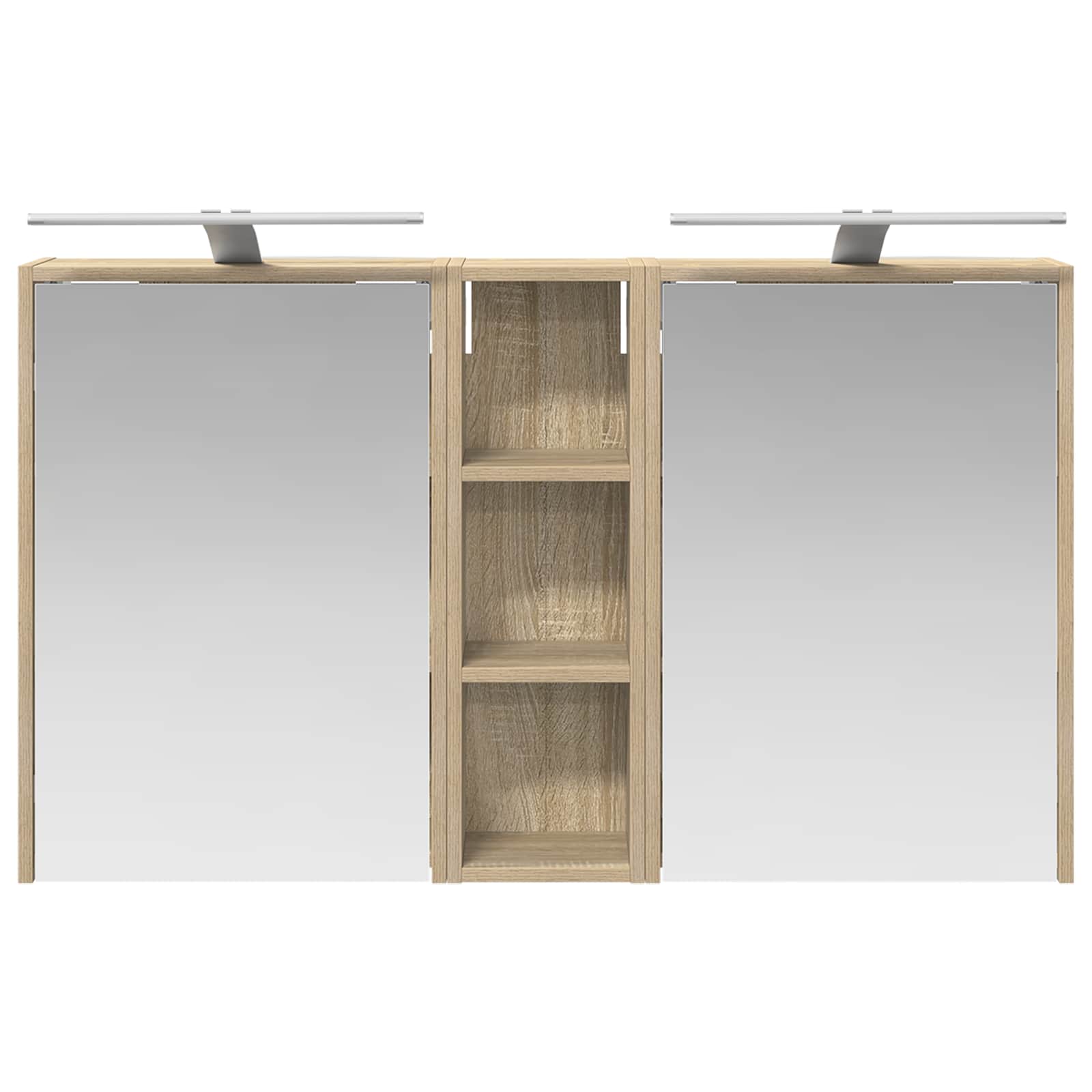vidaXL Zestaw Szafek Łazienkowych 3 pcs 106 x 16 x 62,5 cm