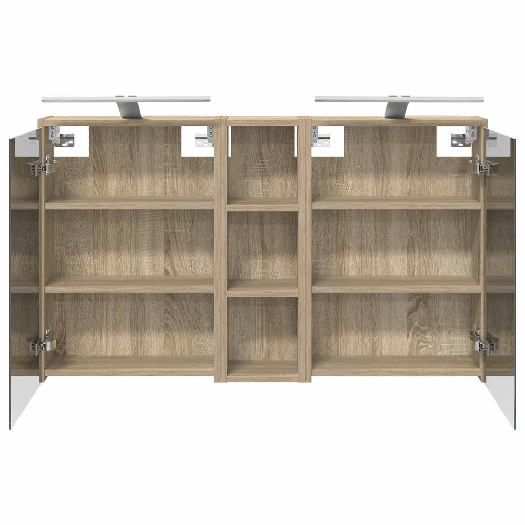 vidaXL Zestaw Szafek Łazienkowych 3 pcs 106 x 16 x 62,5 cm