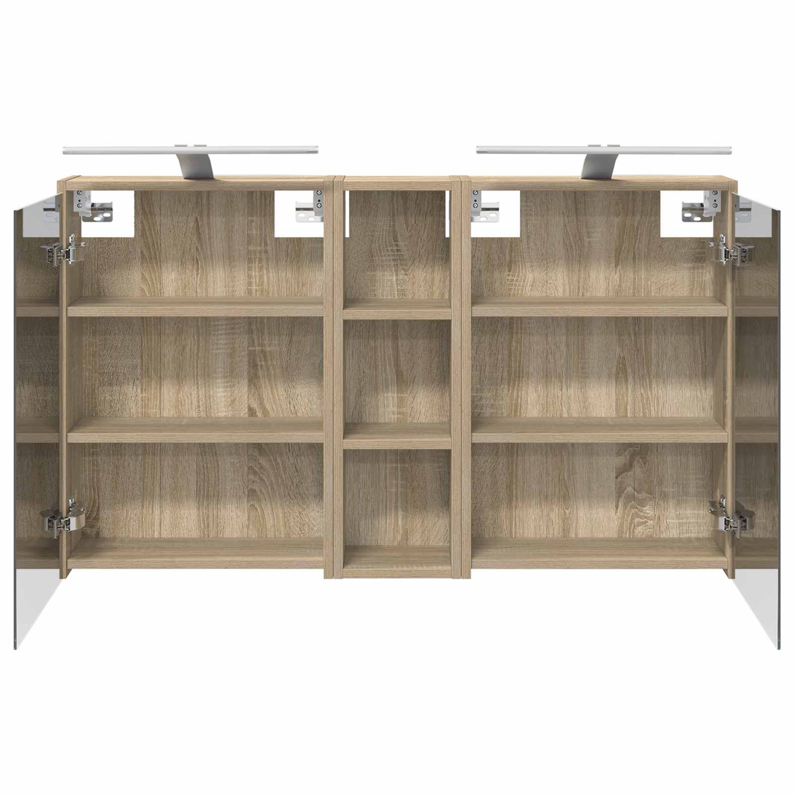 vidaXL Zestaw Szafek Łazienkowych 3 pcs 106 x 16 x 62,5 cm