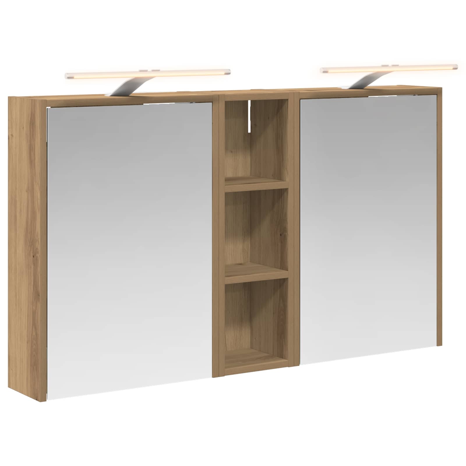 vidaXL Zestaw Szafek Łazienkowych 3 pcs 106 x 16 x 62,5 cm