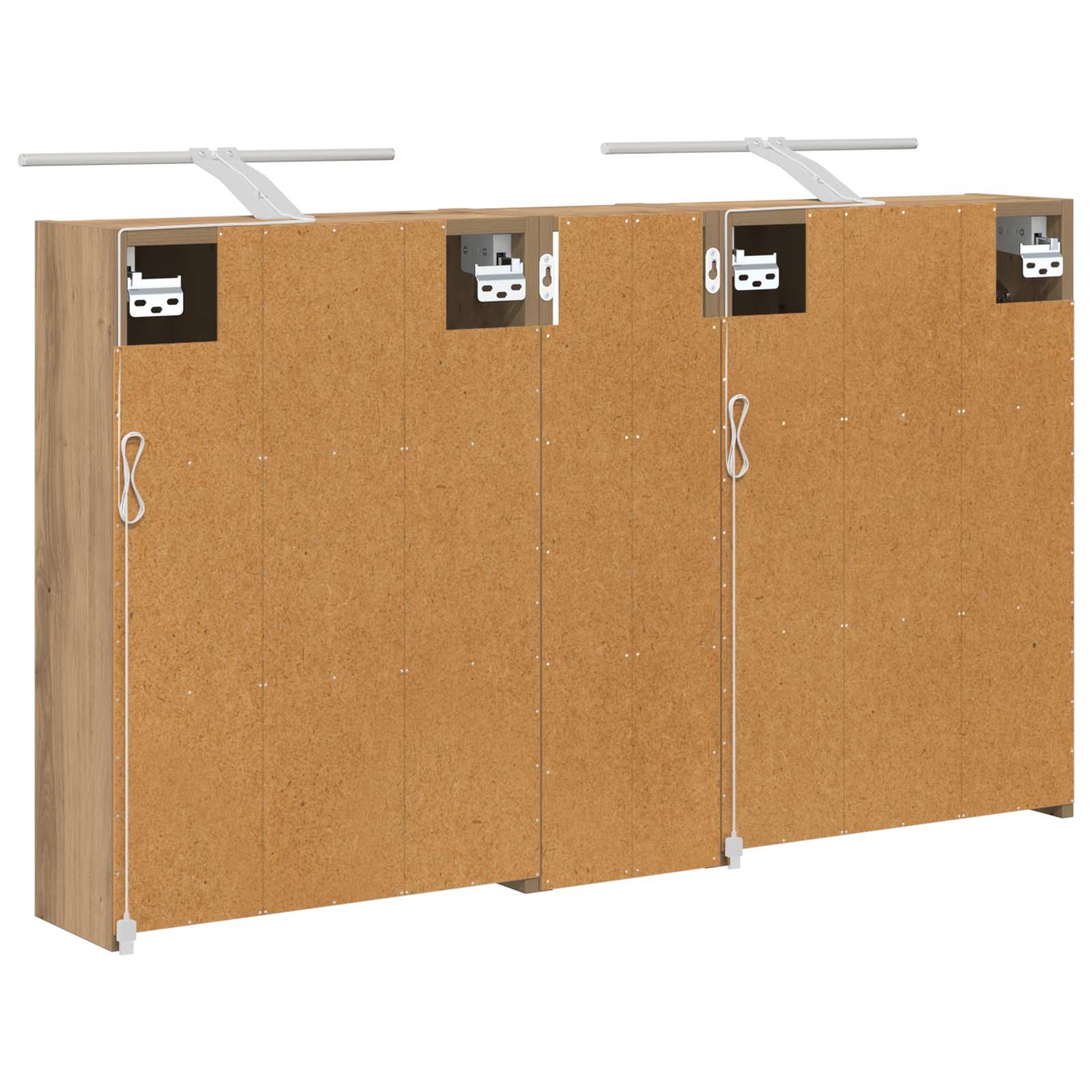 vidaXL Zestaw Szafek Łazienkowych 3 pcs 106 x 16 x 62,5 cm