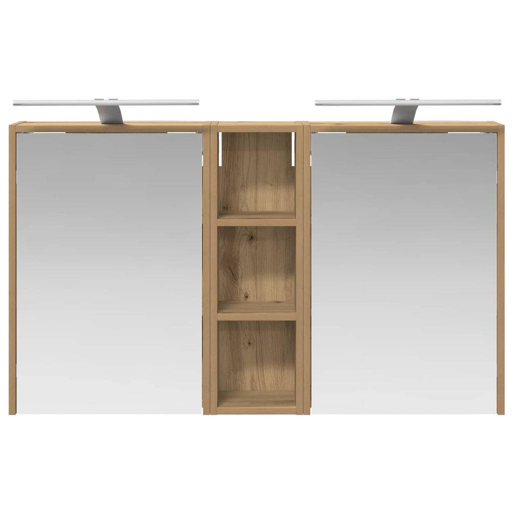 vidaXL Zestaw Szafek Łazienkowych 3 pcs 106 x 16 x 62,5 cm