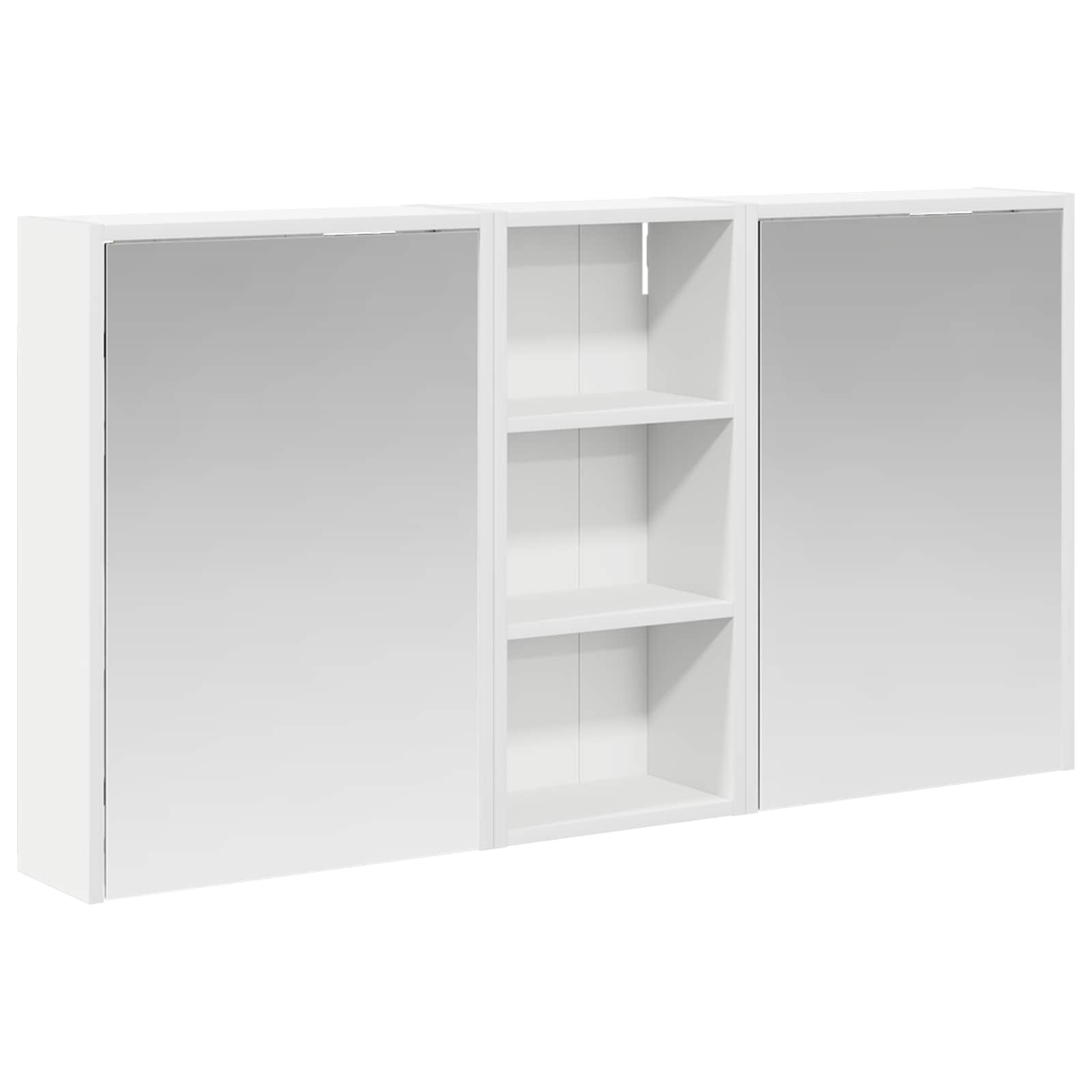 vidaXL Zestaw Szafek Łazienkowych 3 pcs 116 x 16 x 62,5 cm