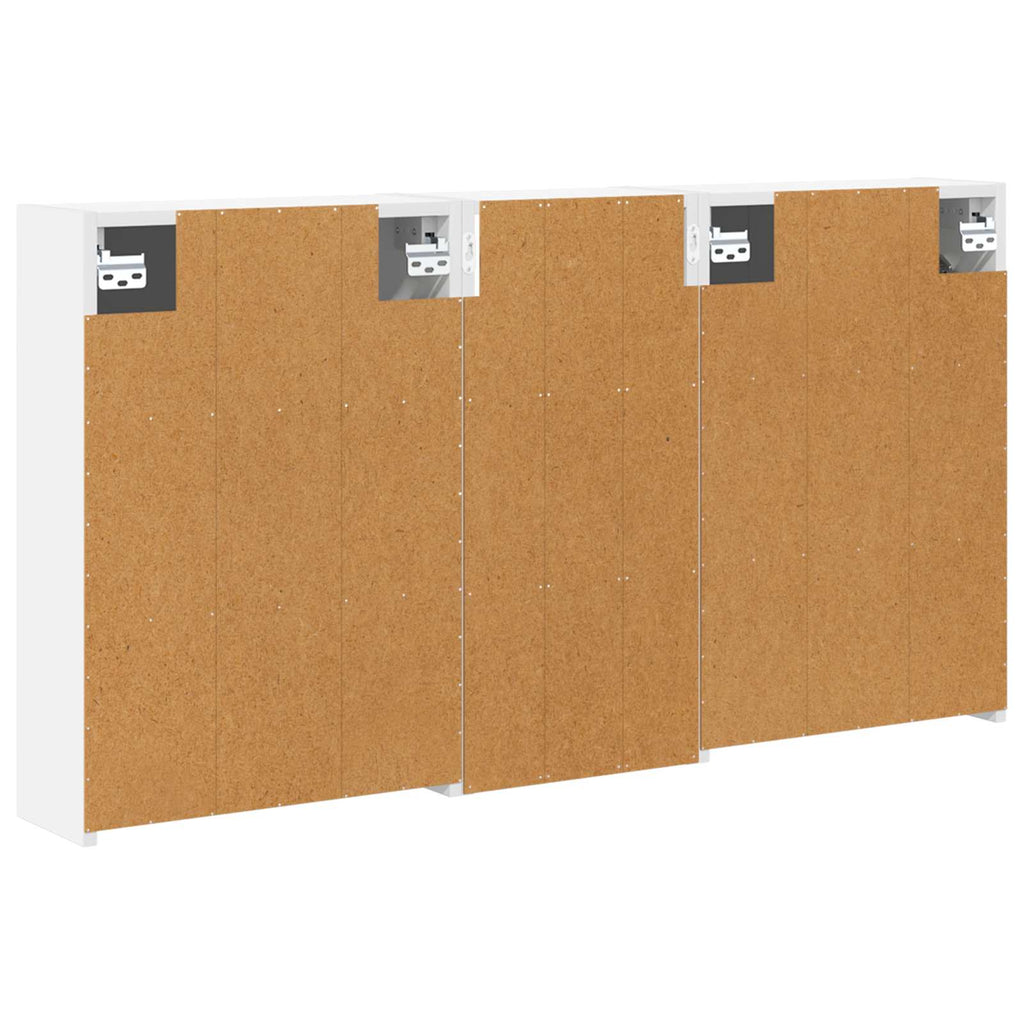 vidaXL Zestaw Szafek Łazienkowych 3 pcs 116 x 16 x 62,5 cm
