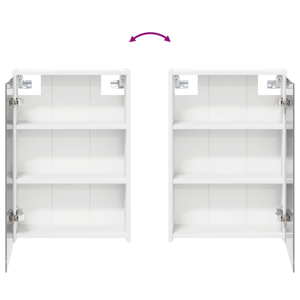 vidaXL Zestaw Szafek Łazienkowych 3 pcs 116 x 16 x 62,5 cm