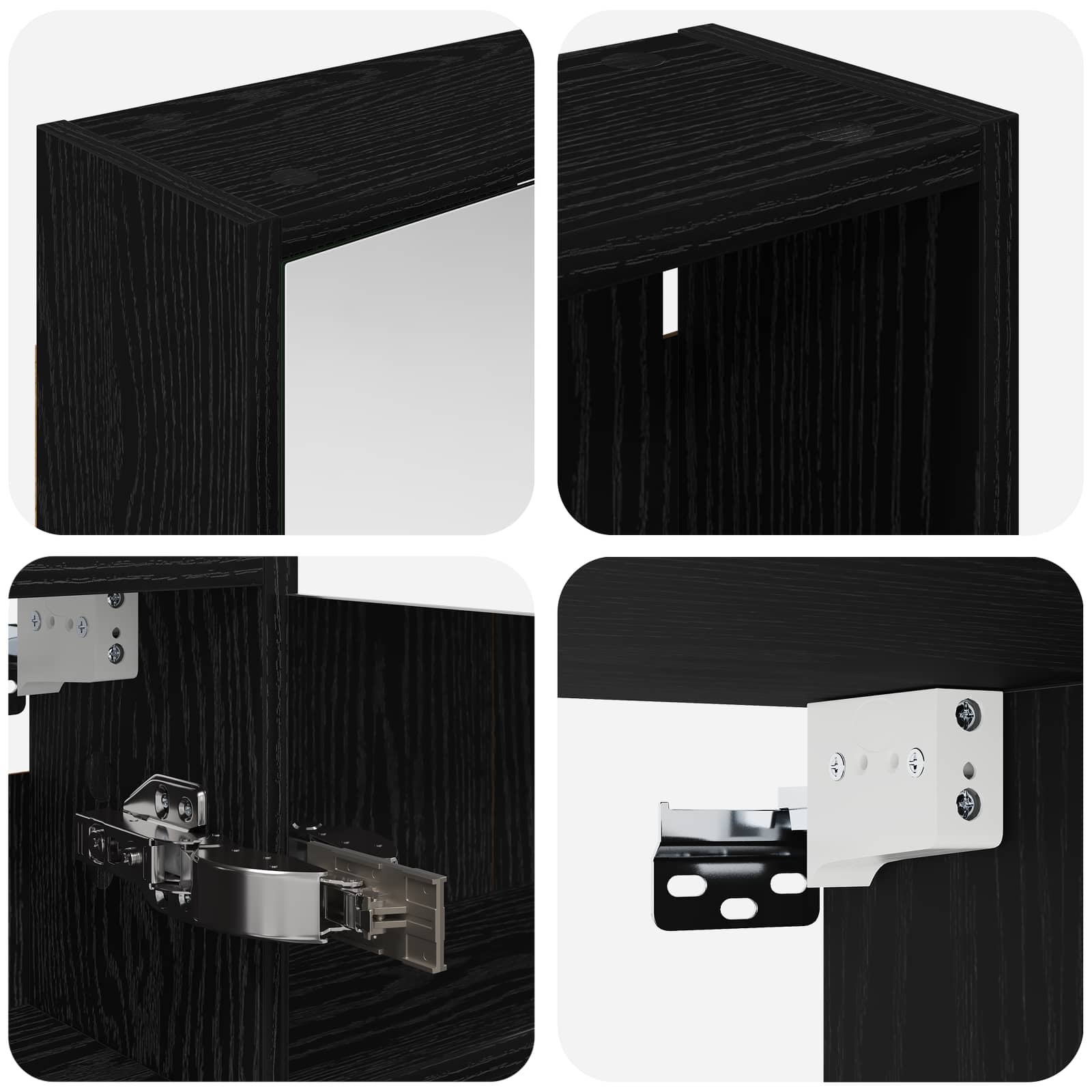 vidaXL Zestaw Szafek Łazienkowych 3 pcs 116 x 16 x 62,5 cm