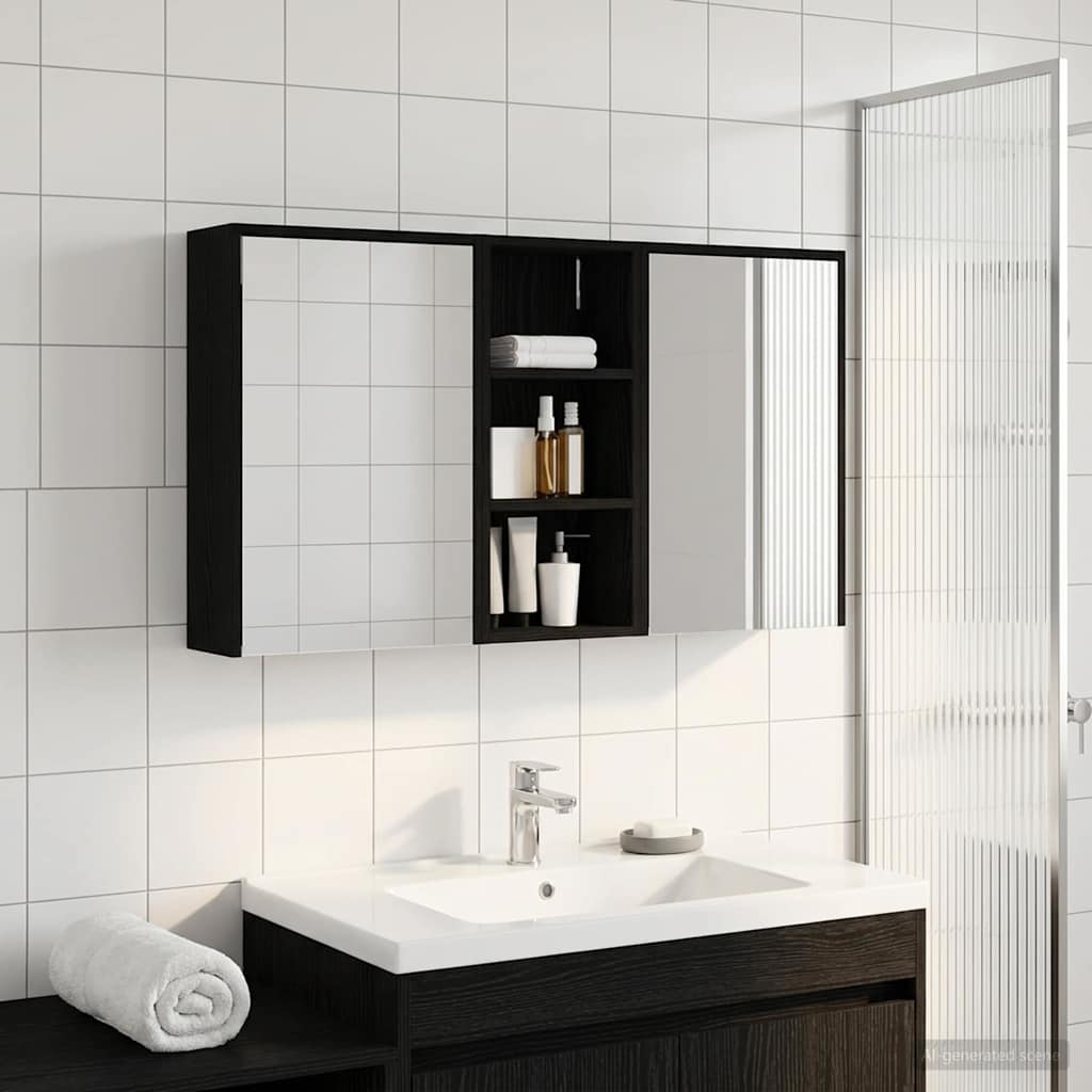 vidaXL Zestaw Szafek Łazienkowych 3 pcs 116 x 16 x 62,5 cm
