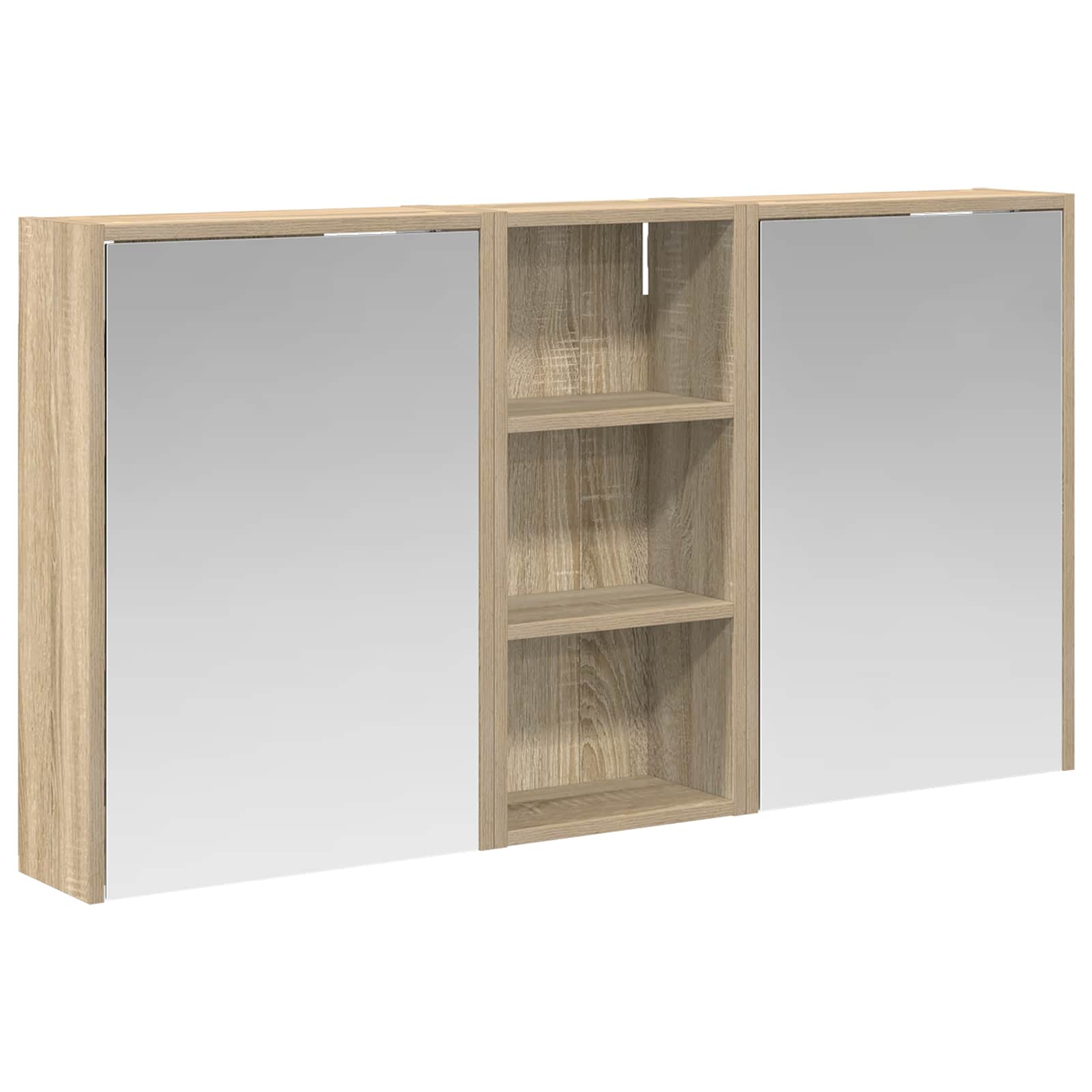 vidaXL Zestaw Szafek Łazienkowych 3 pcs 116 x 16 x 62,5 cm