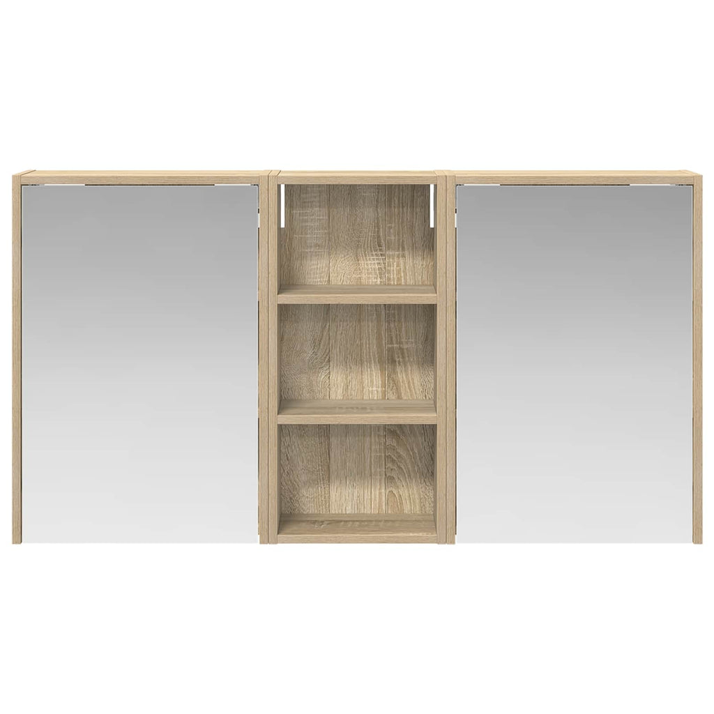vidaXL Zestaw Szafek Łazienkowych 3 pcs 116 x 16 x 62,5 cm