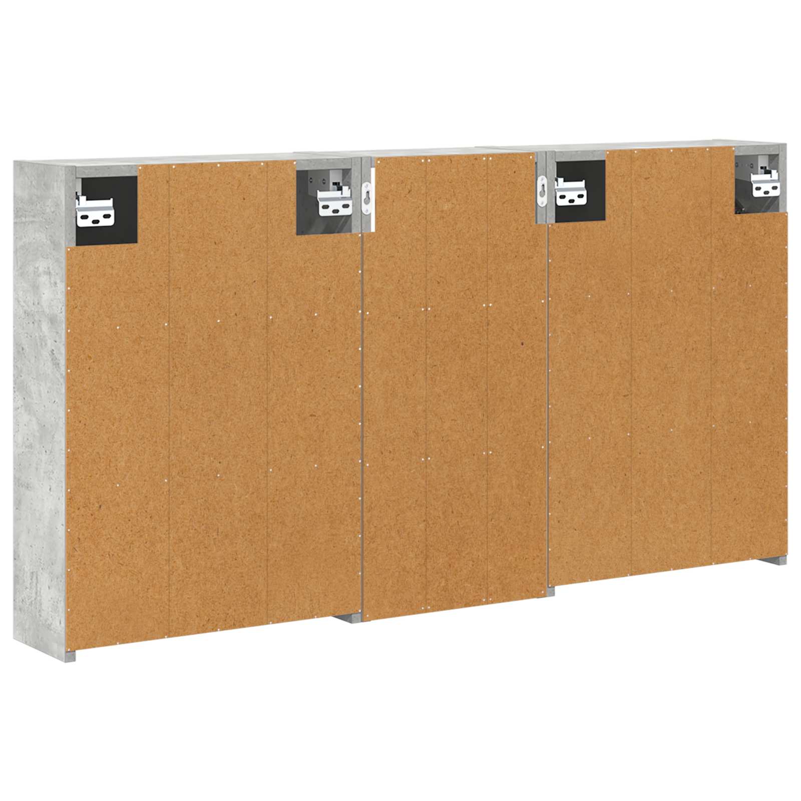vidaXL Zestaw Szafek Łazienkowych 3 pcs 116 x 16 x 62,5 cm