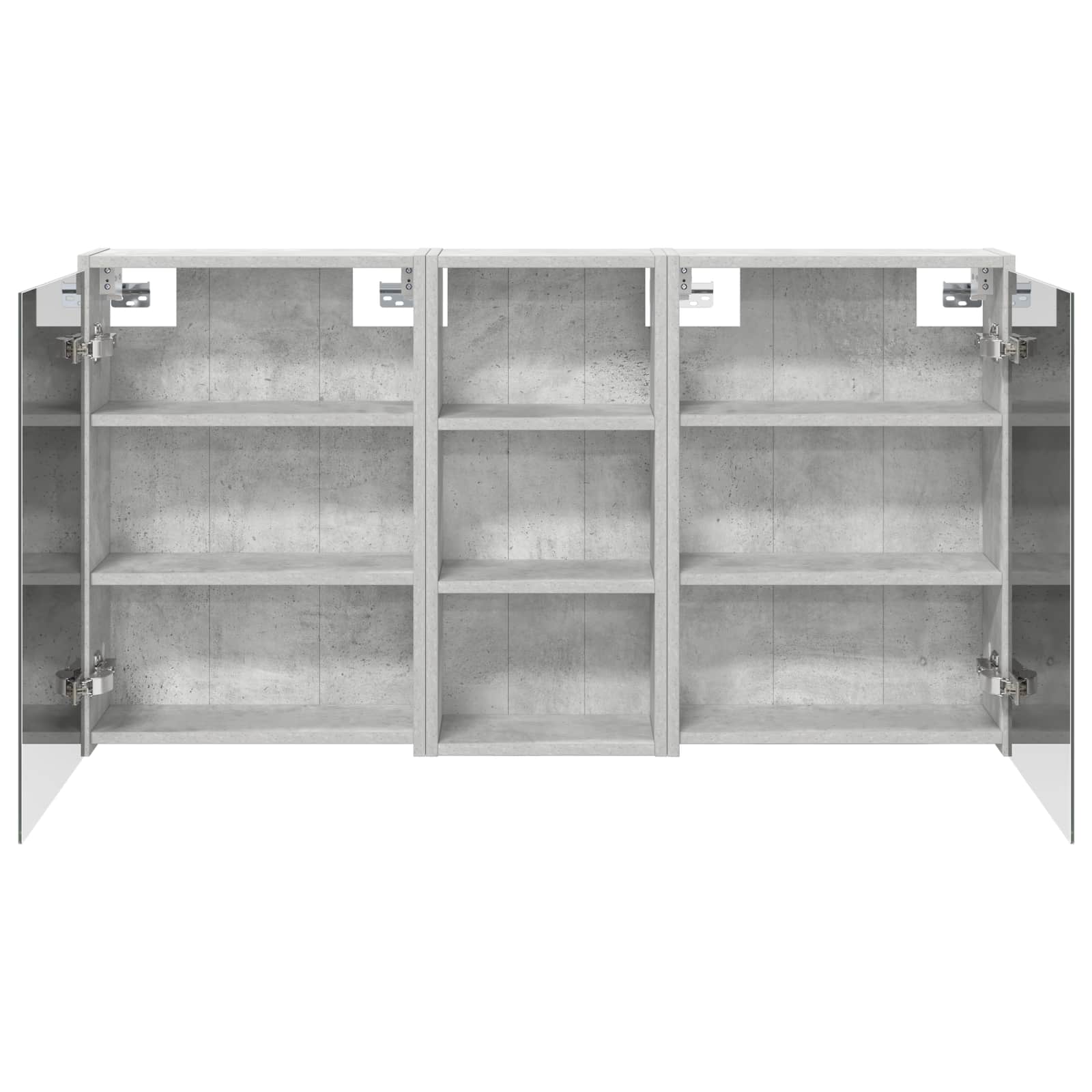 vidaXL Zestaw Szafek Łazienkowych 3 pcs 116 x 16 x 62,5 cm