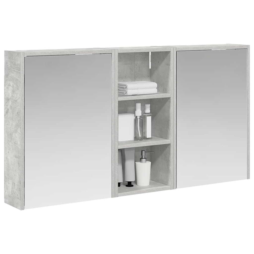 vidaXL Zestaw Szafek Łazienkowych 3 pcs 116 x 16 x 62,5 cm