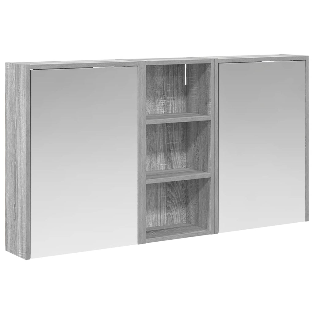 vidaXL Zestaw Szafek Łazienkowych 3 pcs 116 x 16 x 62,5 cm