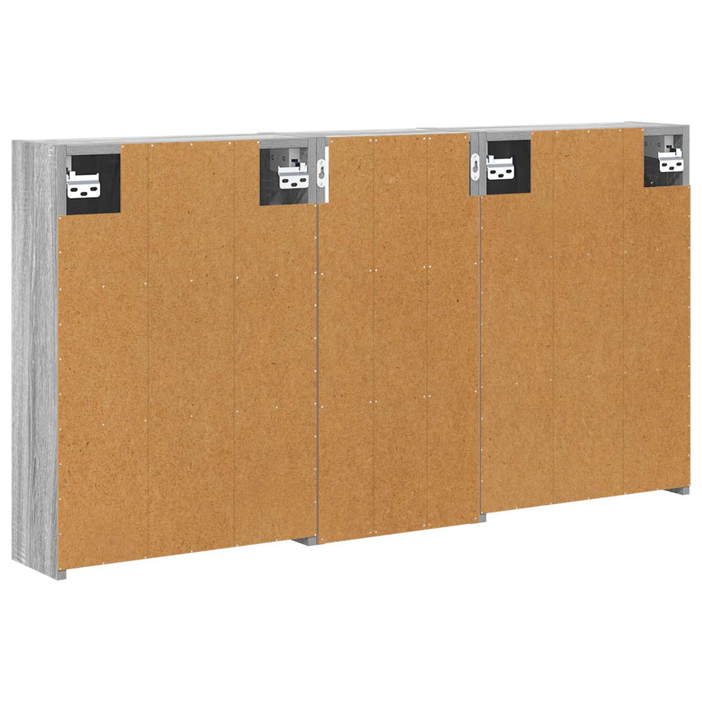 vidaXL Zestaw Szafek Łazienkowych 3 pcs 116 x 16 x 62,5 cm