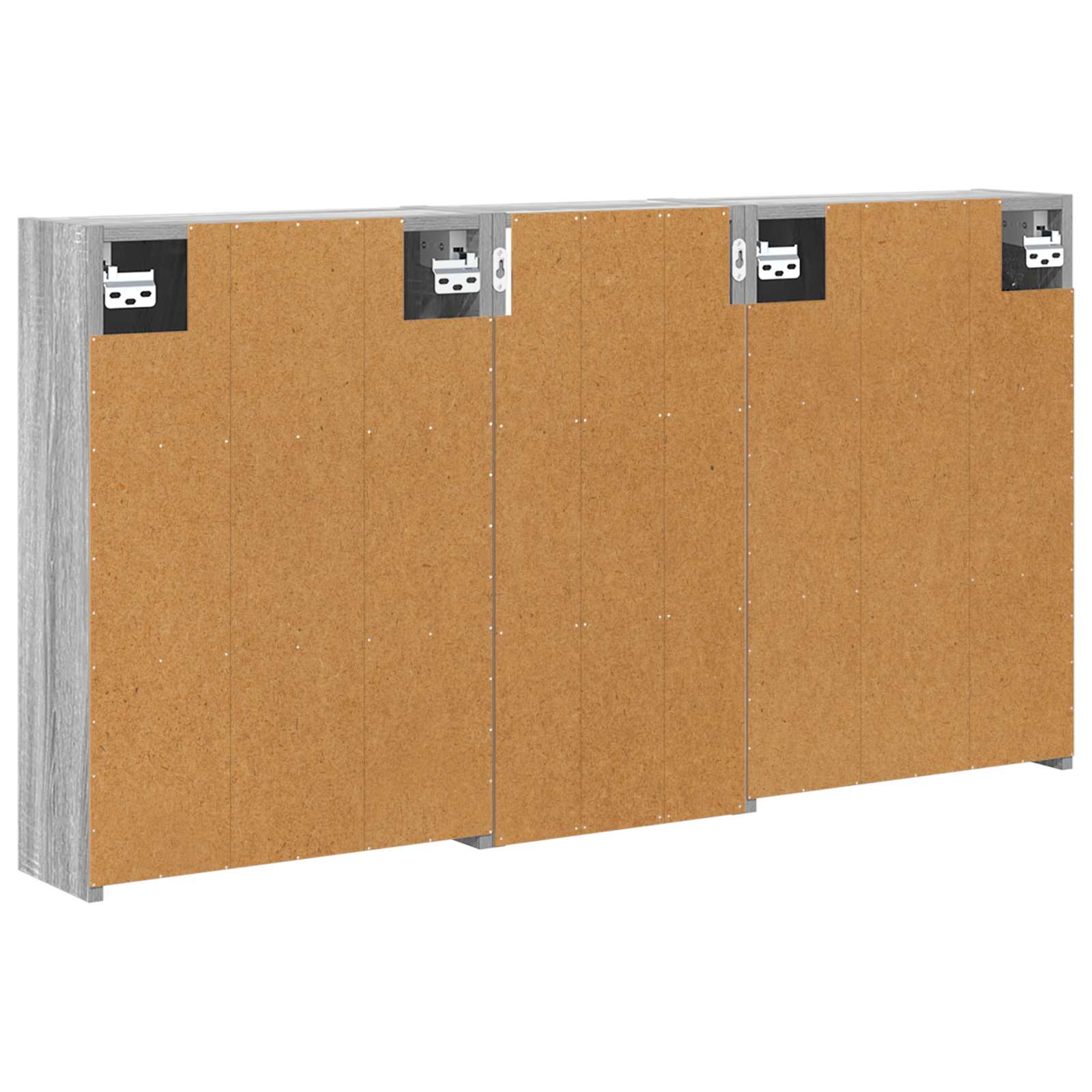vidaXL Zestaw Szafek Łazienkowych 3 pcs 116 x 16 x 62,5 cm