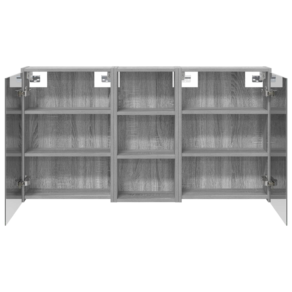 vidaXL Zestaw Szafek Łazienkowych 3 pcs 116 x 16 x 62,5 cm