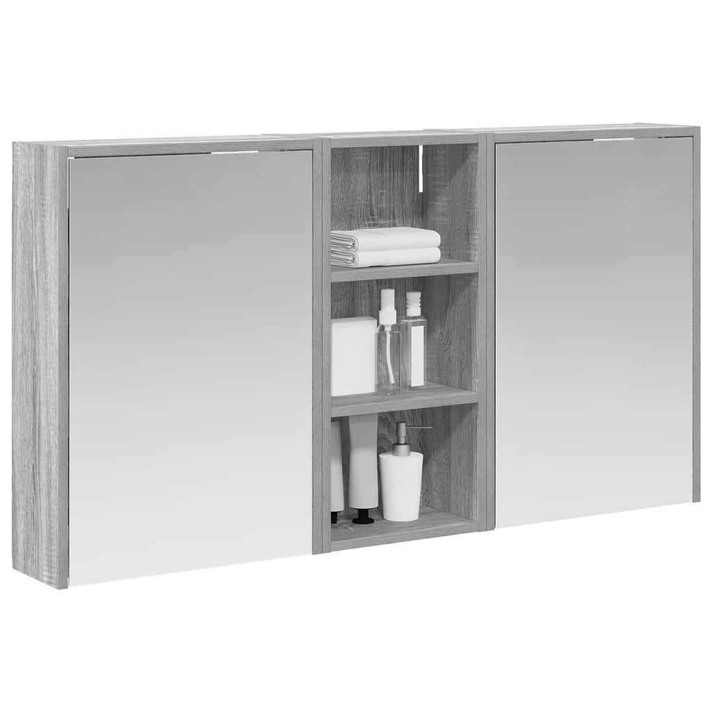 vidaXL Zestaw Szafek Łazienkowych 3 pcs 116 x 16 x 62,5 cm