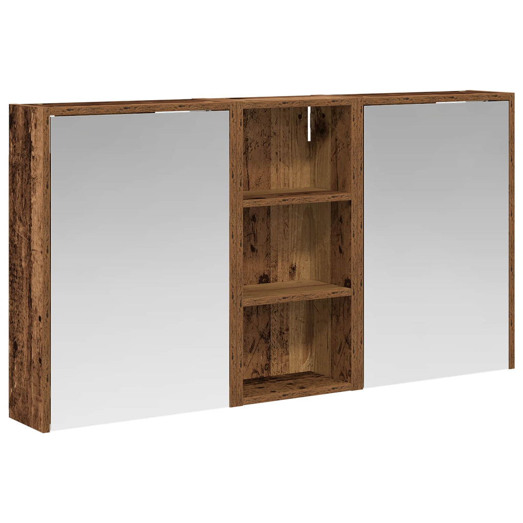 vidaXL Zestaw Szafek Łazienkowych 3 pcs 116 x 16 x 62,5 cm