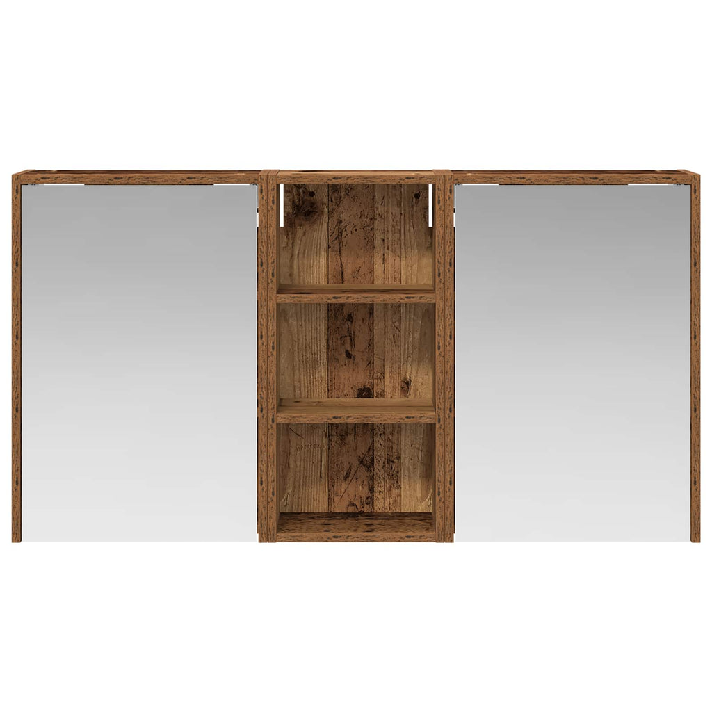 vidaXL Zestaw Szafek Łazienkowych 3 pcs 116 x 16 x 62,5 cm