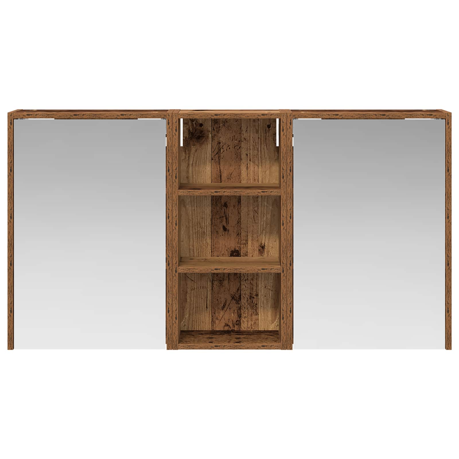 vidaXL Zestaw Szafek Łazienkowych 3 pcs 116 x 16 x 62,5 cm