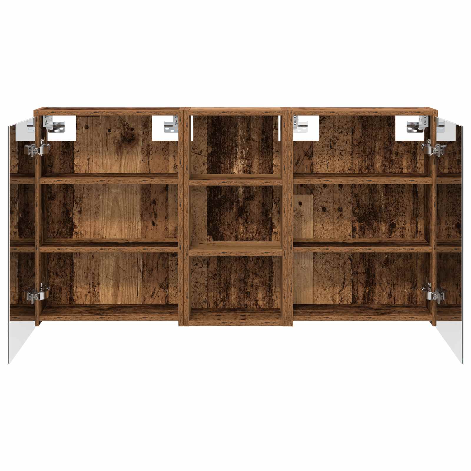 vidaXL Zestaw Szafek Łazienkowych 3 pcs 116 x 16 x 62,5 cm