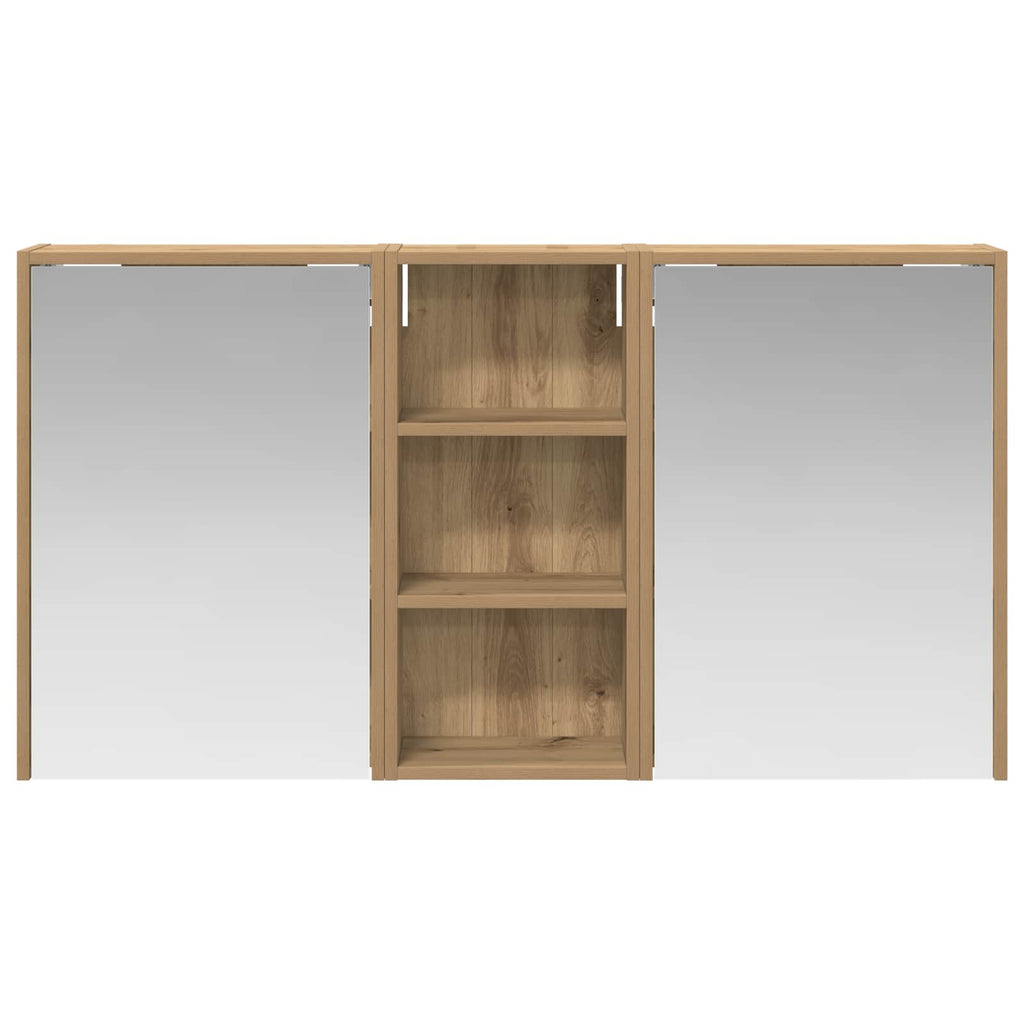 vidaXL Zestaw Szafek Łazienkowych 3 pcs 116 x 16 x 62,5 cm