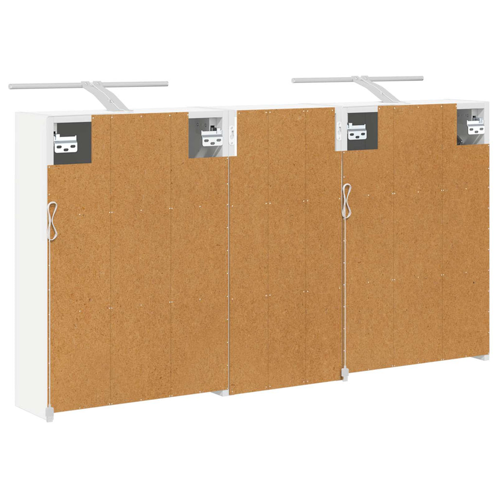 vidaXL Zestaw Szafek Łazienkowych 3 pcs 116 x 16 x 62,5 cm