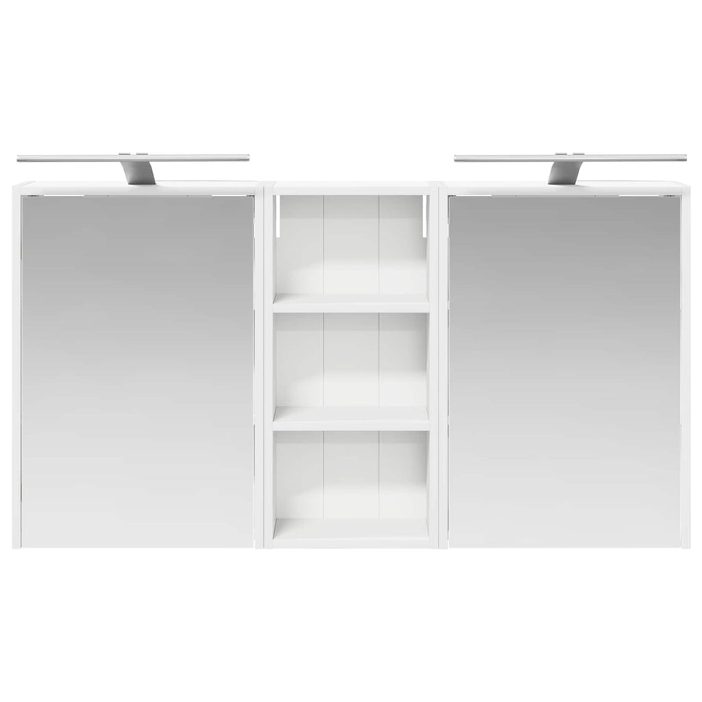 vidaXL Zestaw Szafek Łazienkowych 3 pcs 116 x 16 x 62,5 cm