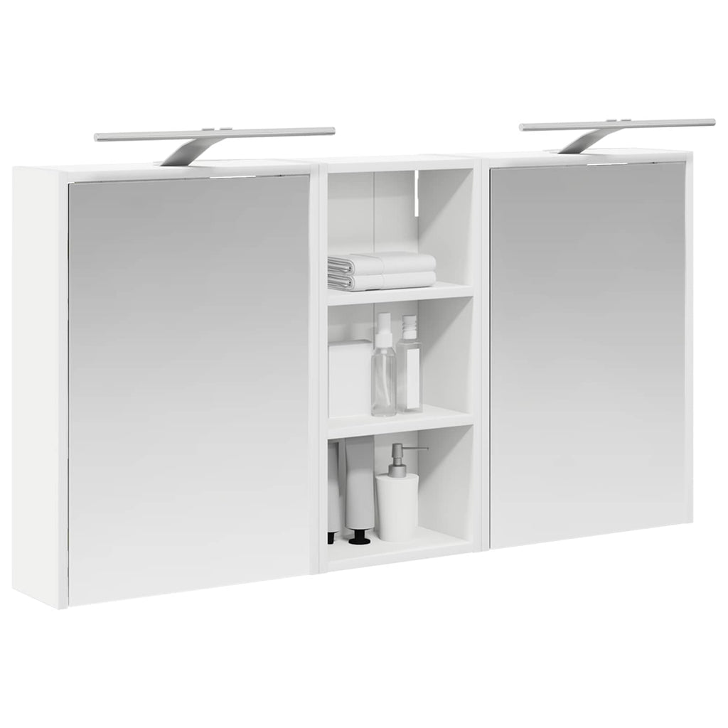 vidaXL Zestaw Szafek Łazienkowych 3 pcs 116 x 16 x 62,5 cm