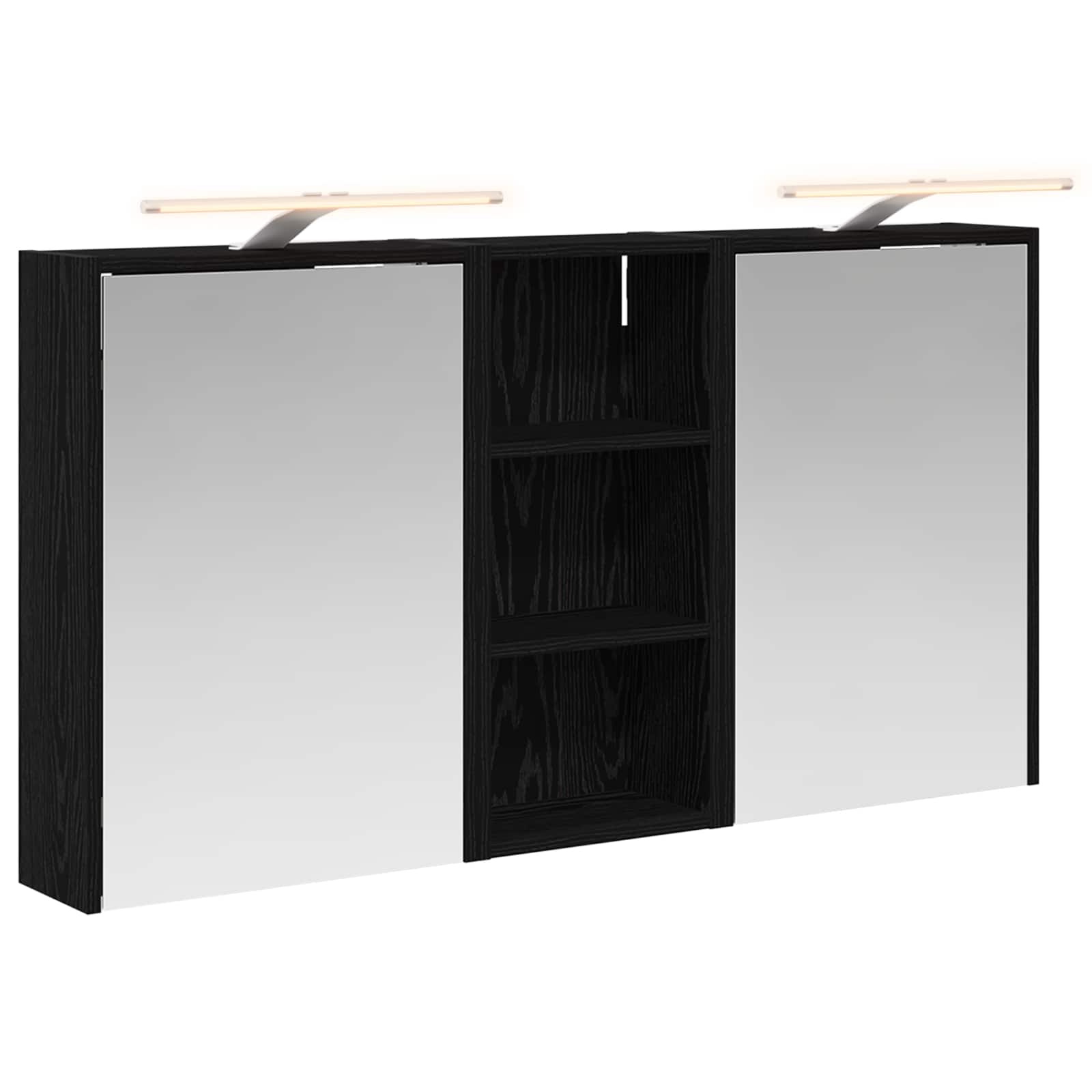 vidaXL Zestaw Szafek Łazienkowych 3 pcs 116 x 16 x 62,5 cm