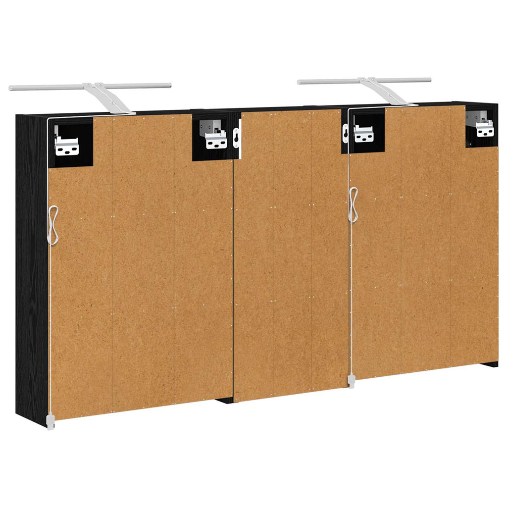 vidaXL Zestaw Szafek Łazienkowych 3 pcs 116 x 16 x 62,5 cm