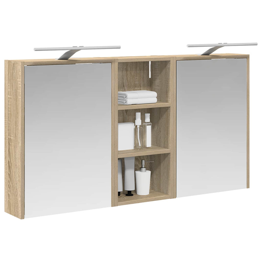 vidaXL Zestaw Szafek Łazienkowych 3 pcs 116 x 16 x 62,5 cm