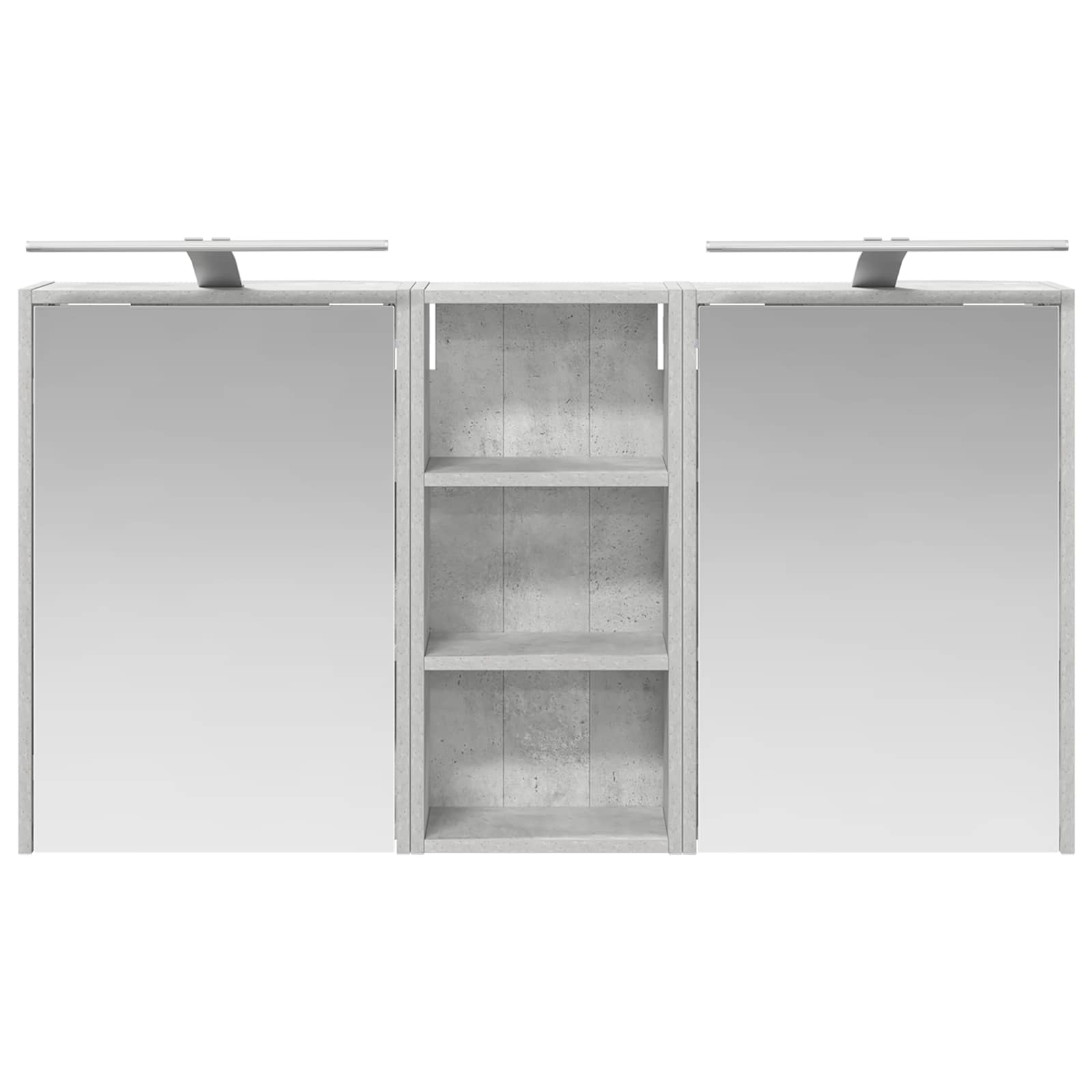 vidaXL Zestaw Szafek Łazienkowych 3 pcs 116 x 16 x 62,5 cm