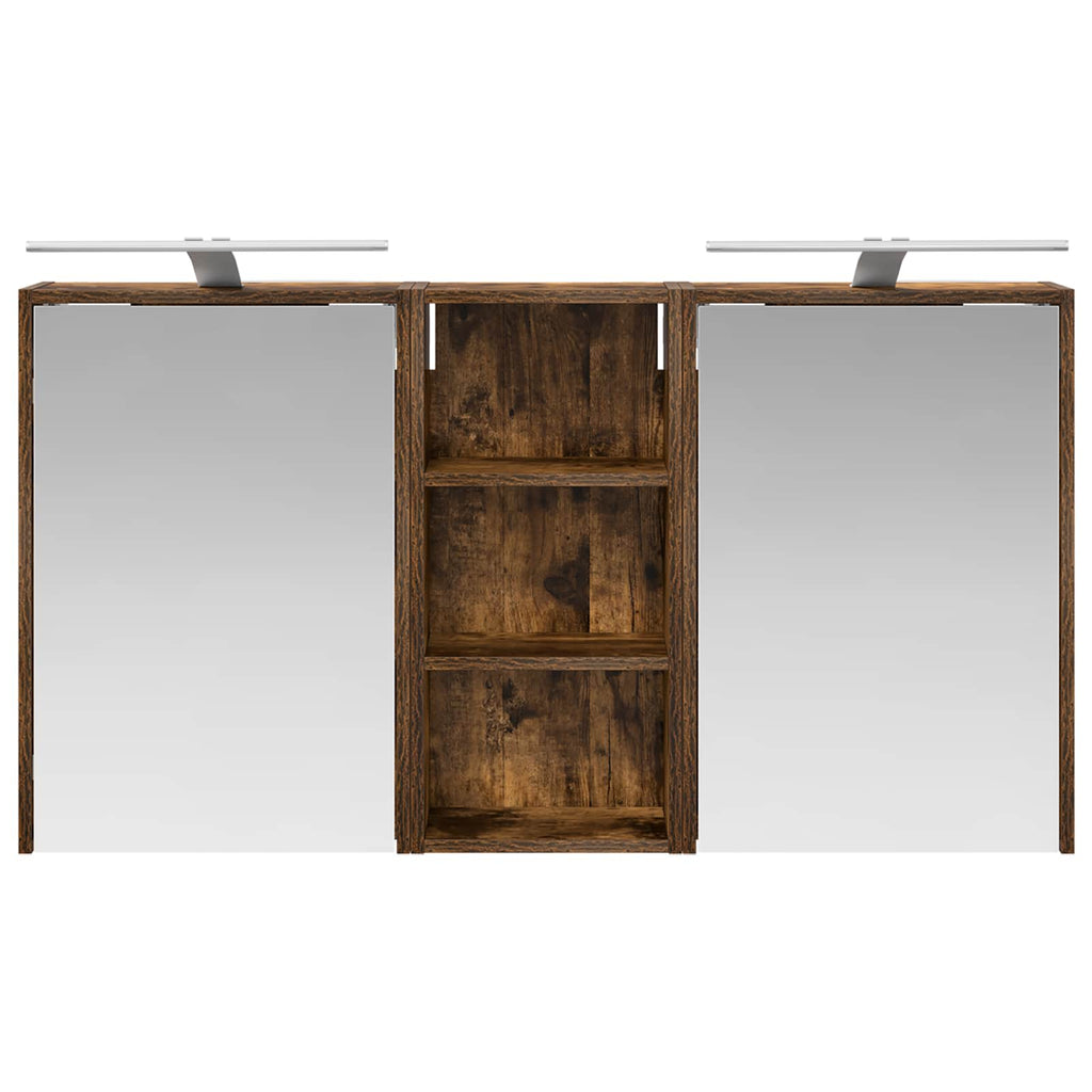 vidaXL Zestaw Szafek Łazienkowych 3 pcs 116 x 16 x 62,5 cm