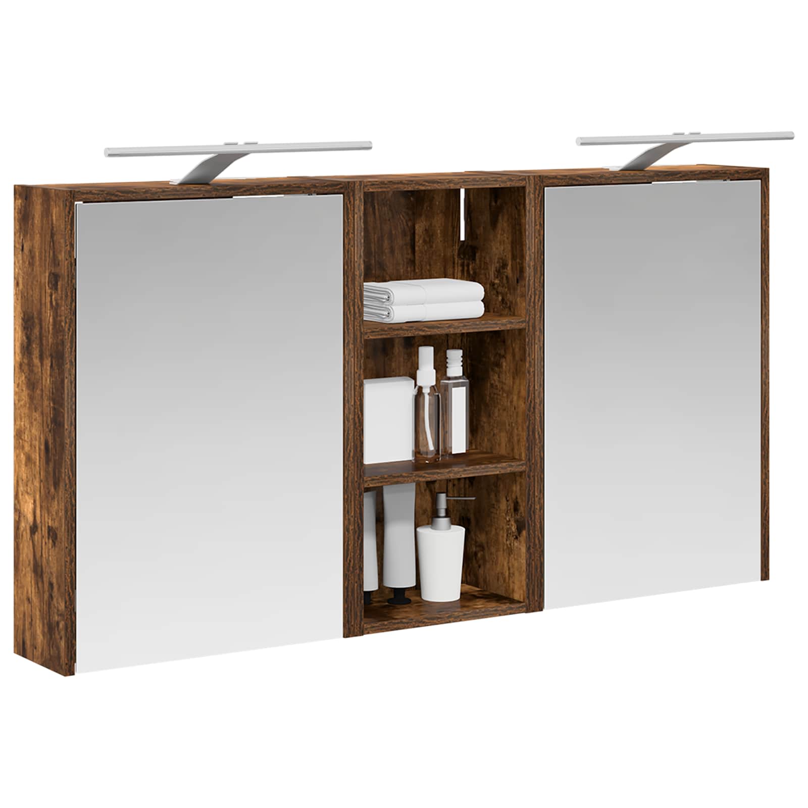 vidaXL Zestaw Szafek Łazienkowych 3 pcs 116 x 16 x 62,5 cm