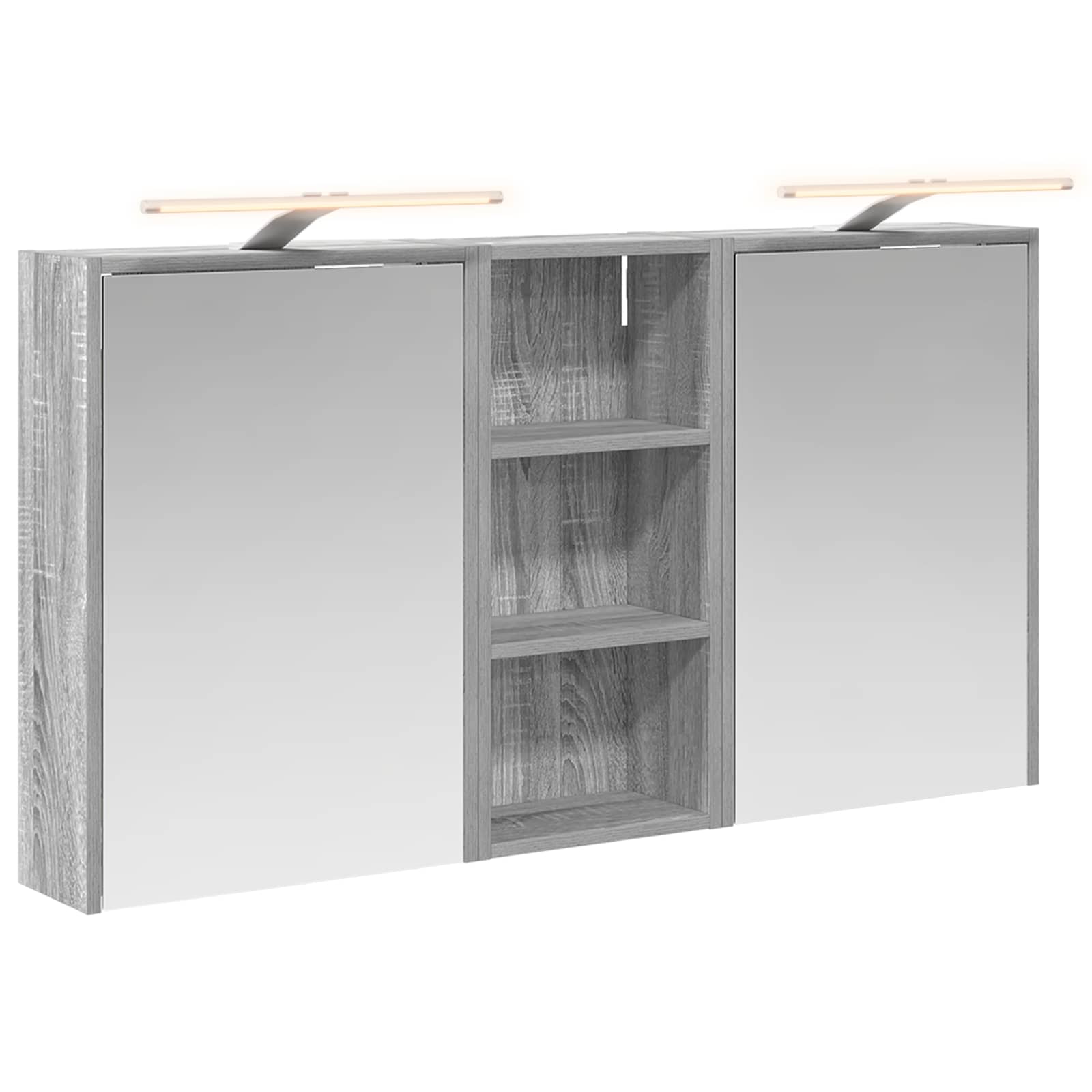 vidaXL Zestaw Szafek Łazienkowych 3 pcs 116 x 16 x 62,5 cm