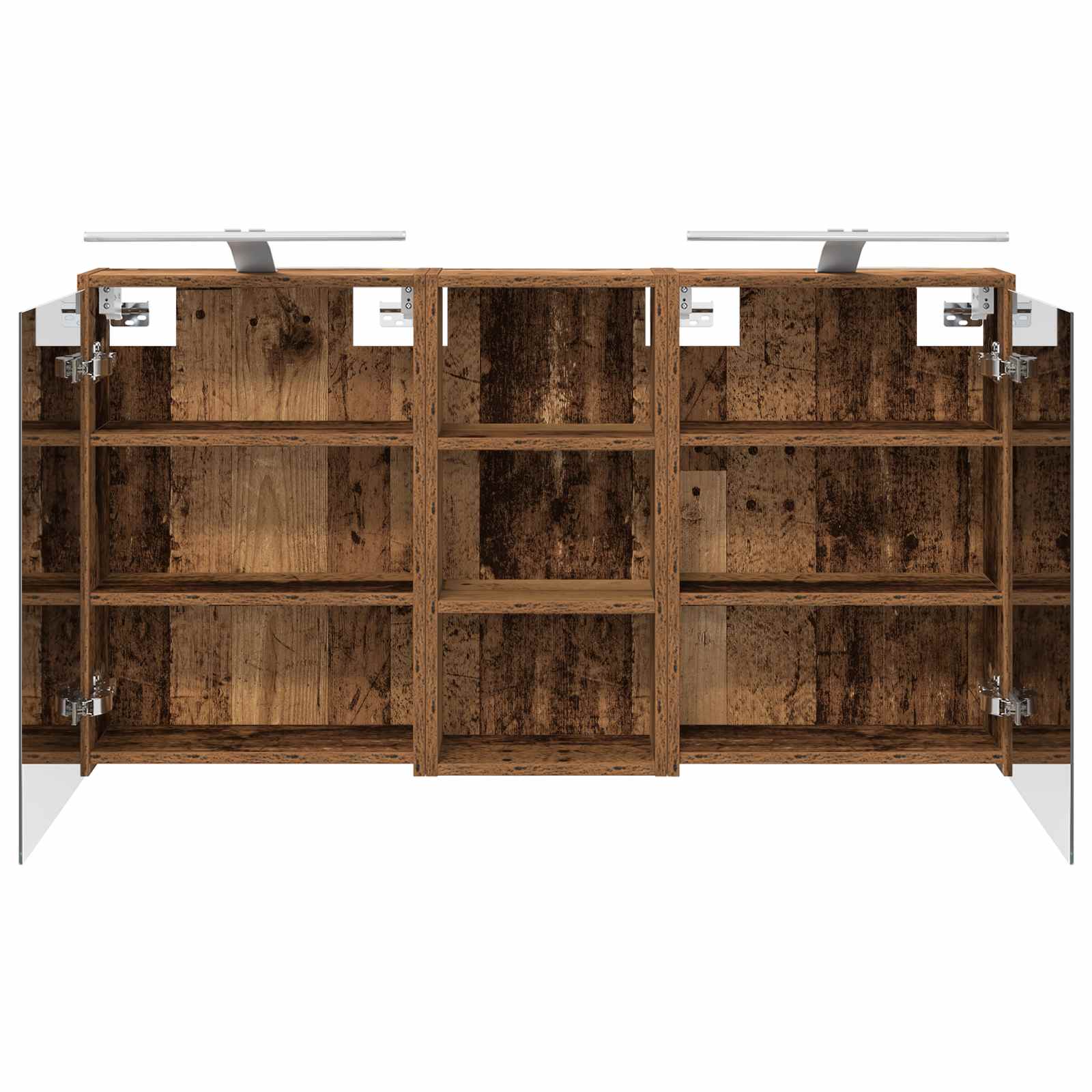 vidaXL Zestaw Szafek Łazienkowych 3 pcs 116 x 16 x 62,5 cm