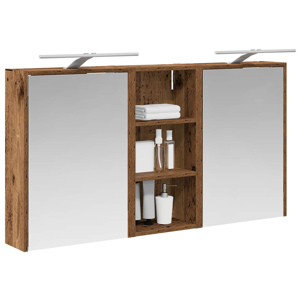 vidaXL Zestaw Szafek Łazienkowych 3 pcs 116 x 16 x 62,5 cm