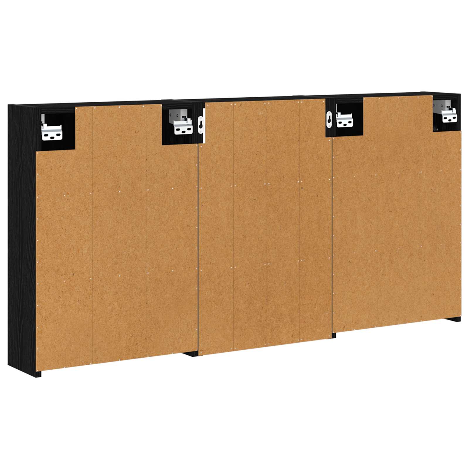 vidaXL Zestaw Szafek Łazienkowych z półką 3 pcs 126 x 16 x 62.5 cm