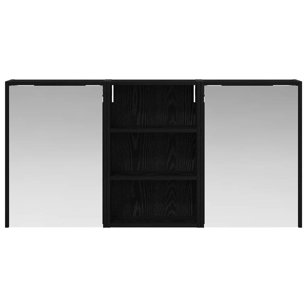 vidaXL Zestaw Szafek Łazienkowych z półką 3 pcs 126 x 16 x 62.5 cm