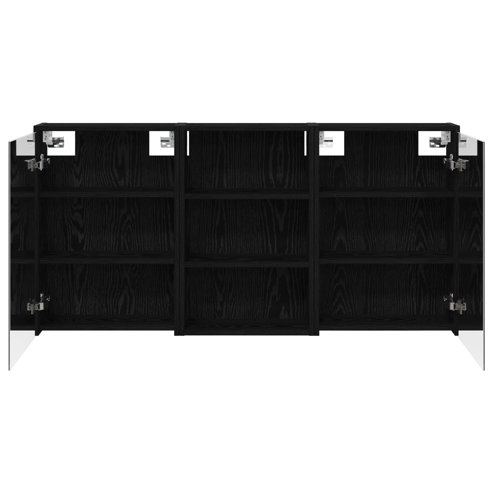 vidaXL Zestaw Szafek Łazienkowych z półką 3 pcs 126 x 16 x 62.5 cm