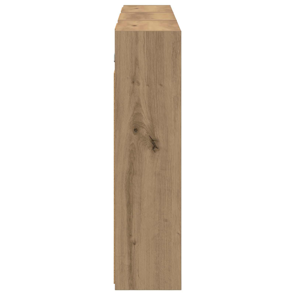 vidaXL Zestaw Szafek Łazienkowych z półką 3 pcs 126 x 16 x 62.5 cm