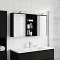 vidaXL Zestaw Szafek Łazienkowych z półką 3 pcs 126 x 16 x 62.5 cm