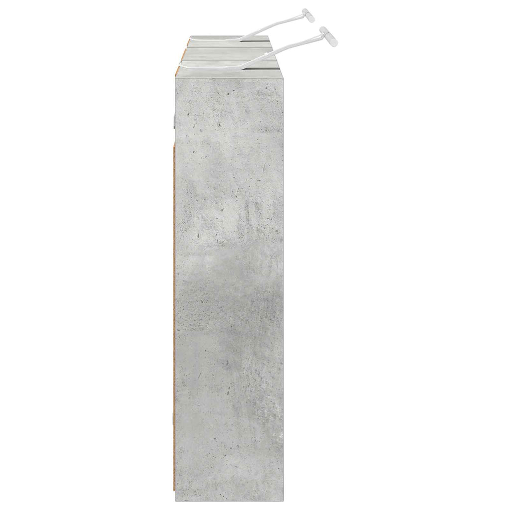 vidaXL Zestaw Szafek Łazienkowych z półką 3 pcs 126 x 16 x 62.5 cm