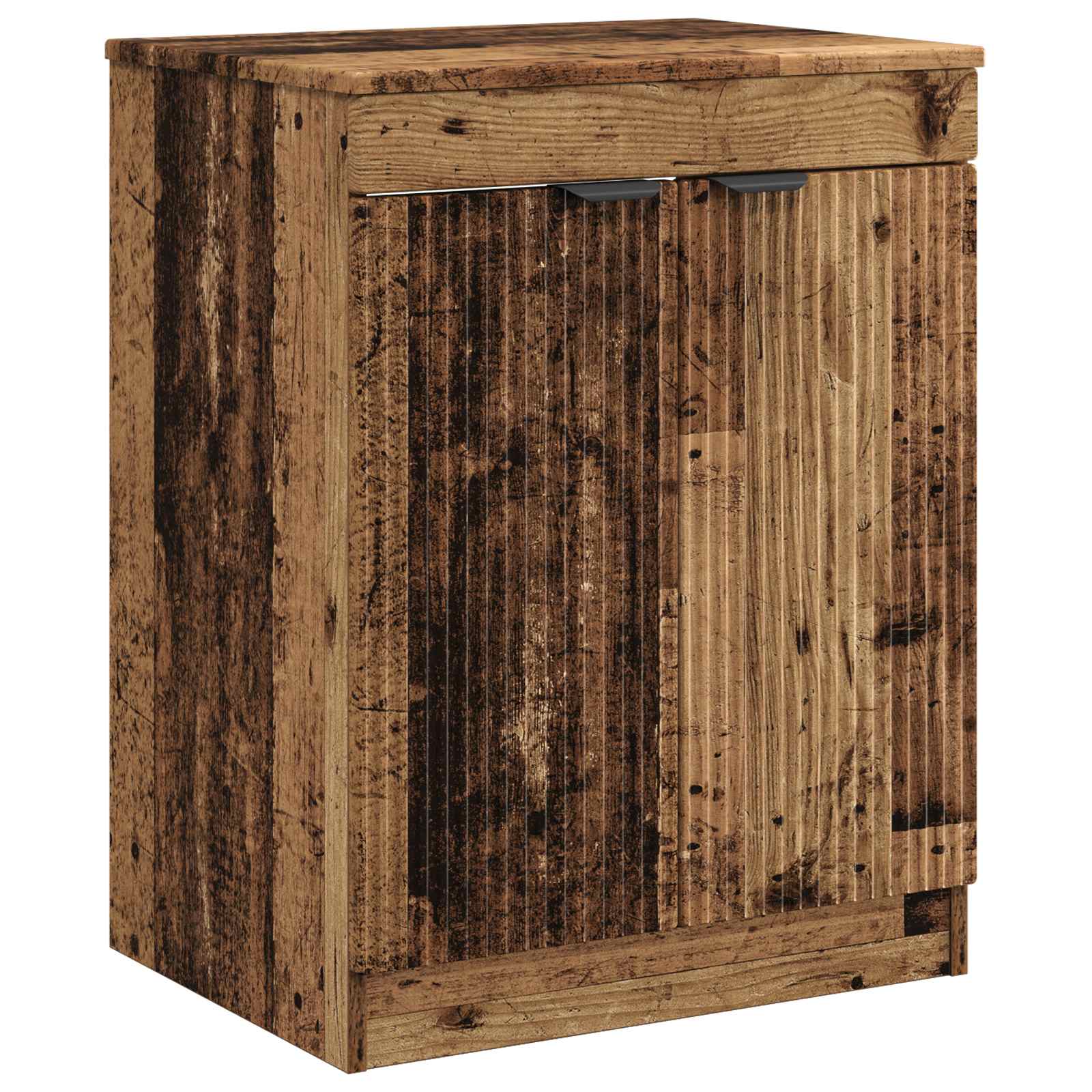 vidaXL Zestaw mebli łazienkowych Stare drewno Drewno inżynieryjne