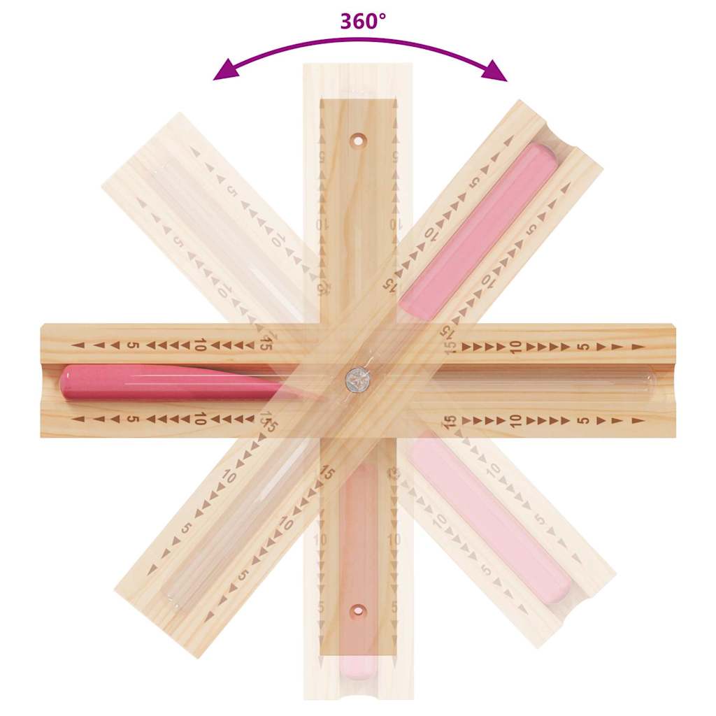 vidaXL Zestaw akcesoriów do sauny 4 pcs Czarny