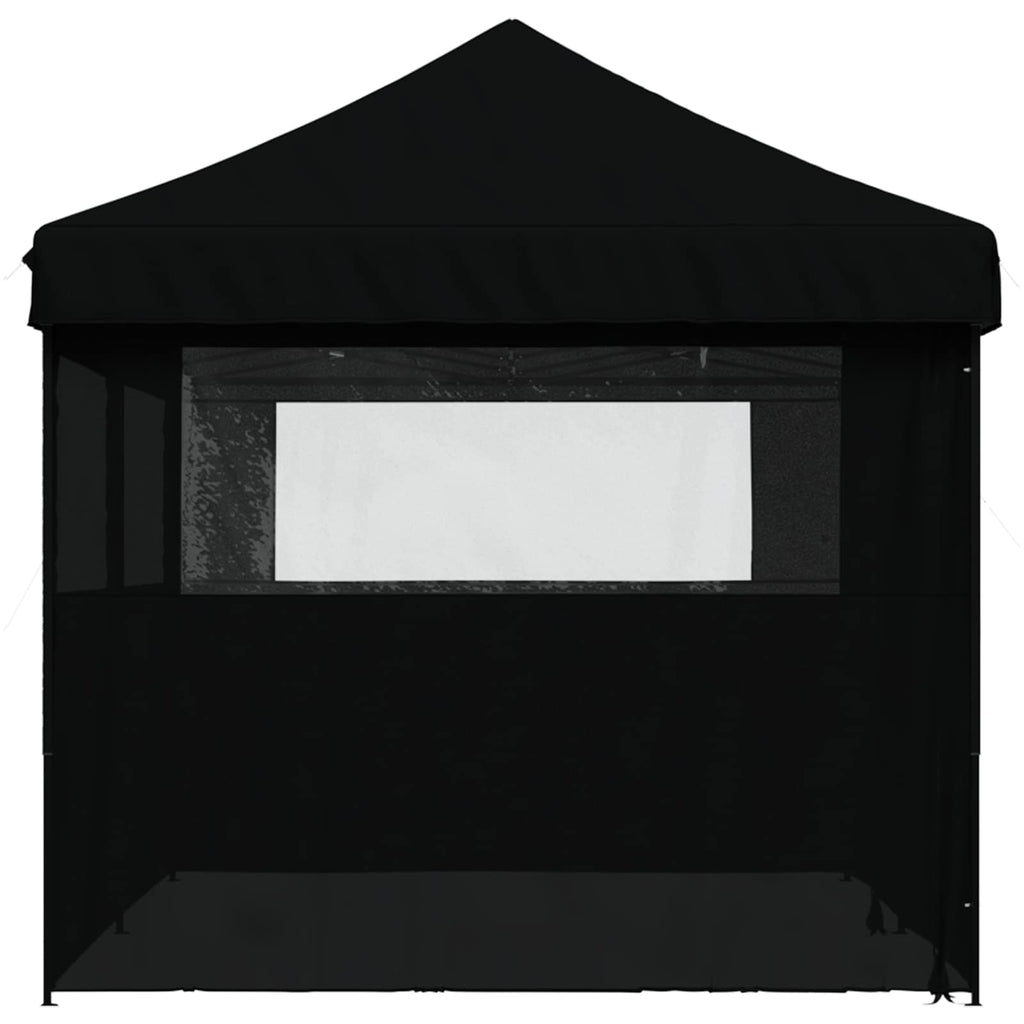 vidaXL Namiot Imprezowy Czarny 292 x 580 x 315 cm Materiał Oxford