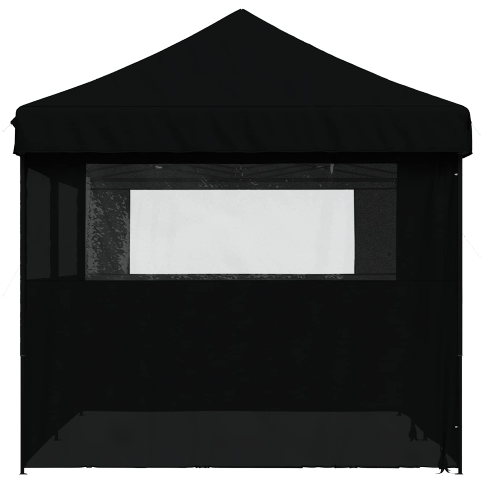 vidaXL Namiot Imprezowy Czarny 292 x 580 x 315 cm Materiał Oxford