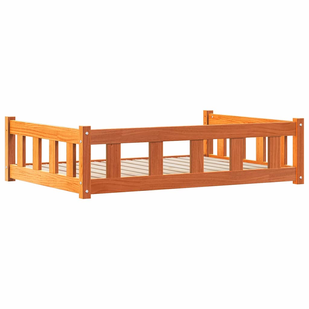 vidaXL Legowisko dla psa Woskowy Brąz 100 x 70 x 28 cm