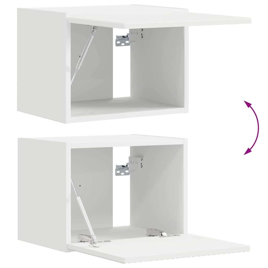 vidaXL Szafka pod telewizor Biały 39 x 31 x 29,5 cm